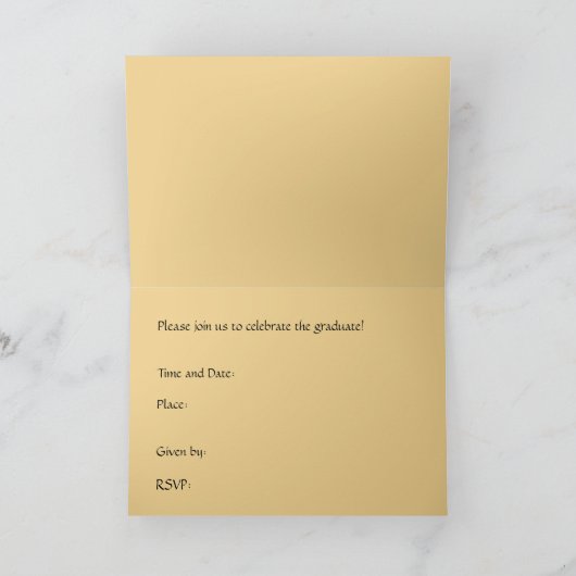 Classic Books Gradus Party Invitation Kaart (Binnen)