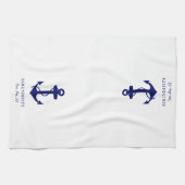 Classic Boot Anchor Monogram Theedoek (Horizontaal)
