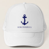 Classic Boot Anchor Monogram Trucker Pet (Voorkant)