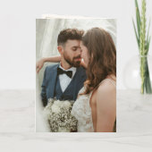 Classic Border Ivory and Gold Timeless Wedding (Achterkant)