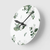 CLASSIC BOTANICAL WALL CLOCK RONDE KLOK (Hoek)