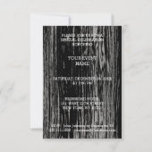 Classic Break Dance Dico Hip Hop Zilver Grijs Hout Kaart (Achterkant)