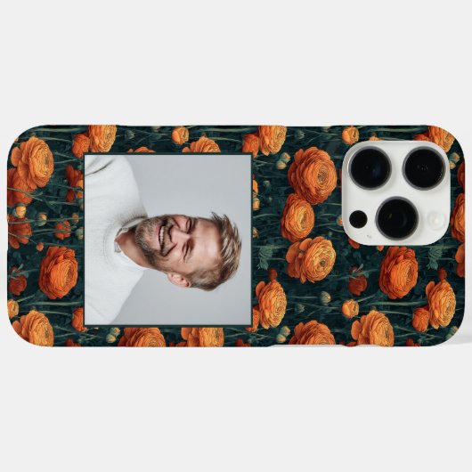 Classic Bridesmaid Gift Ranunculus Custom  Case-Mate iPhone Case (Achterkant (horizontaal))