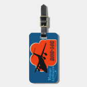 Classic British Airliner Bagagelabel (Voorkant verticaal)