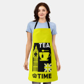 Classic British Tea Drinkers Schort (Gedragen)