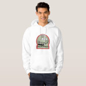 Classic British Wolseley 1300 auto Hoodie (Voorkant volledig)