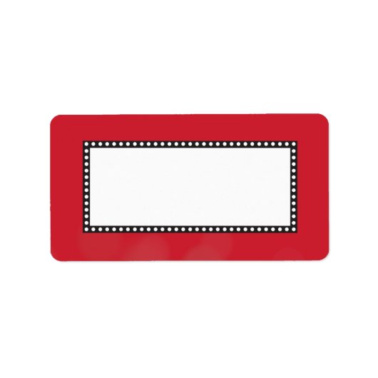 CLASSIC BROADWAY Bar Bat Mitzvah Uitnodiging Etiket (Voorkant)