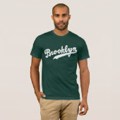 Classic Brooklyn - Forest Green T-Shirt (Voorkant volledig)