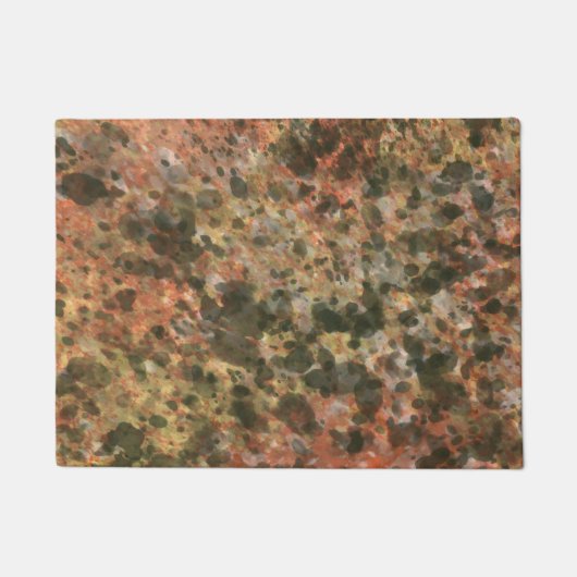 Classic Brown Marble Doormat  Deurmat (Voorkant)