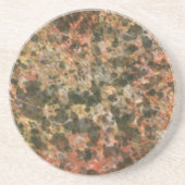 Classic Brown Marble Pattern Drink Onderzetter Gif (Voorkant)