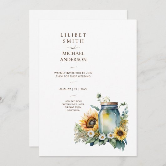 Classic Bruiloft Verjaardag Baby shower Pensioen Kaart (Voorkant / Achterkant)