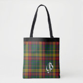 Classic Buchanan Pset Monogrammed Tote Bag (Voorkant)