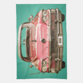 Classic Buick 1958 Century Car Theedoek (Verticaal)