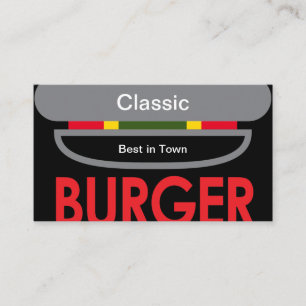 Classic Burger Visitekaartje