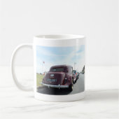 Classic Burgundy Citroen Koffiemok (Links)