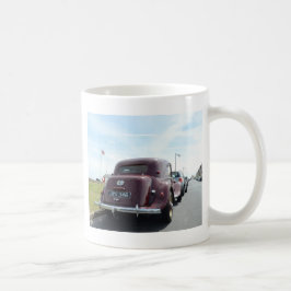 Classic Burgundy Citroen Koffiemok