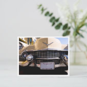 Classic Caddy Grill foto uit de jaren '50 Briefkaart (Staand voorkant)