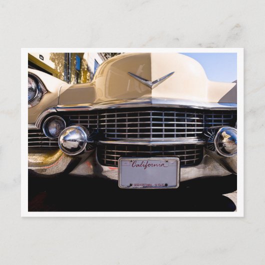  Classic Caddy Grill foto uit de jaren '50 Briefkaart (Voorkant)