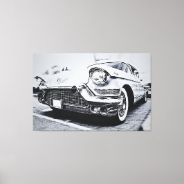 Classic Cadillac –  auto Canvas Afdruk