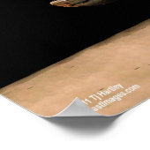 CLASSIC CADILLAC CONVERTIBLE POSTER (Hoek)