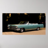 CLASSIC CADILLAC CONVERTIBLE POSTER (Voorkant)