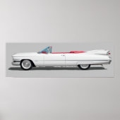 Classic Cadillac Poster (Voorkant)