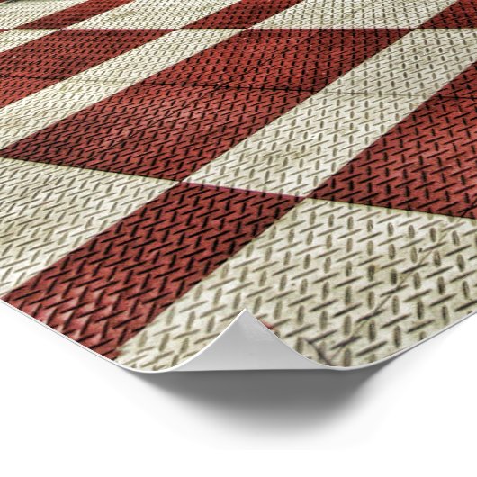 Classic Cadillac street Poster (Hoek)