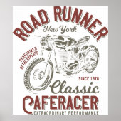 Classic Cafe Racer Poster (Voorkant)