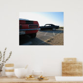 Classic Camaros Poster (Keuken)