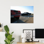 Classic Camaros Poster (Thuiskantoor)