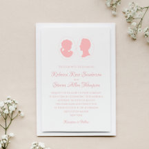Classic cameo Regency Pink Wedding