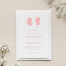 Classic cameo Regency Pink Wedding