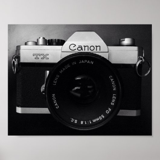 CLASSIC CAMERA POSTER (Voorkant)