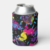 Classic Camouflage: Naadloos patroon Blikjeskoeler (Blikje Voorkant)