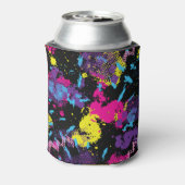 Classic Camouflage: Naadloos patroon Blikjeskoeler (Blikje Achterkant)