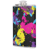 Classic Camouflage: Naadloos  patroon Heupfles (Links)