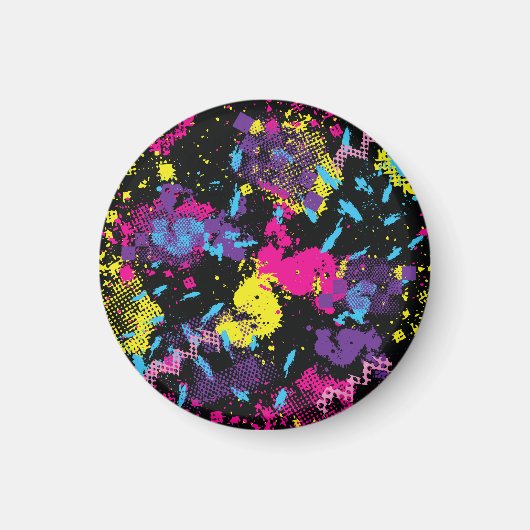 Classic Camouflage: Naadloos  patroon Magneet (Voorkant)