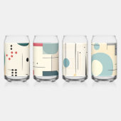 Classic Can‑Replica Glass Tumbler Set Blikvorm Glas (Links)