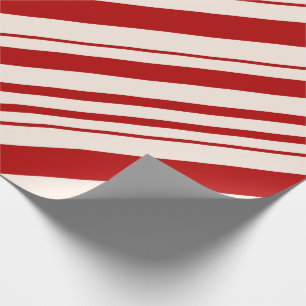 "Classic Candy Cane" gestreept inpakpapier
