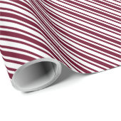 Classic Candy Cane Stripe Cadeaupapier (Rol Hoek)