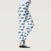 Classic car 1948 cartoon illustration leggings (Rechts)