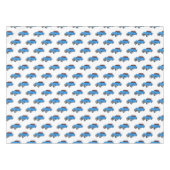 Classic car 1948 cartoon illustration tafelkleed (Voorkant (Horizontaal))