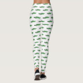 Classic car 1959 cartoon illustration leggings (Achterkant)
