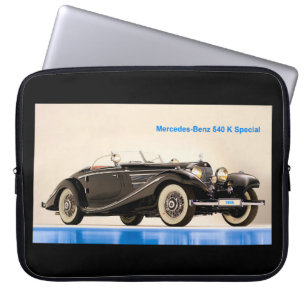 Classic Car afbeelding voor Neopreen-Laptop-Sleeve Laptop Sleeve
