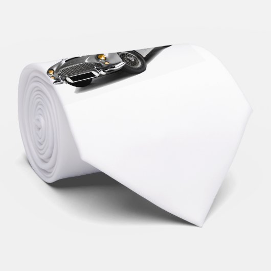 Classic Car afbeelding voor Stropdas (Opgerold)