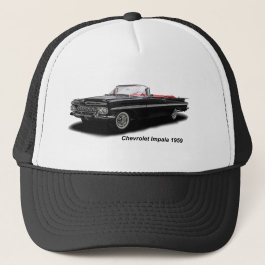 Classic Car afbeelding voor Trucker Hat Pet (Voorkant)