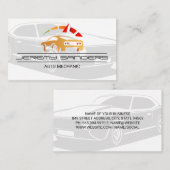 Classic Car | Auto Parts | Mechanic  Visitekaartje (Voorkant / Achterkant)