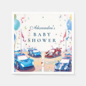 Classic Car Baby Celebration Servet (Voorkant)