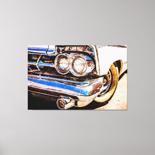 Classic Car Beauty Canvas Afdruk (Voorkant)