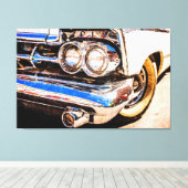 Classic Car Beauty Canvas Afdruk (Insitu (Houten vloer))